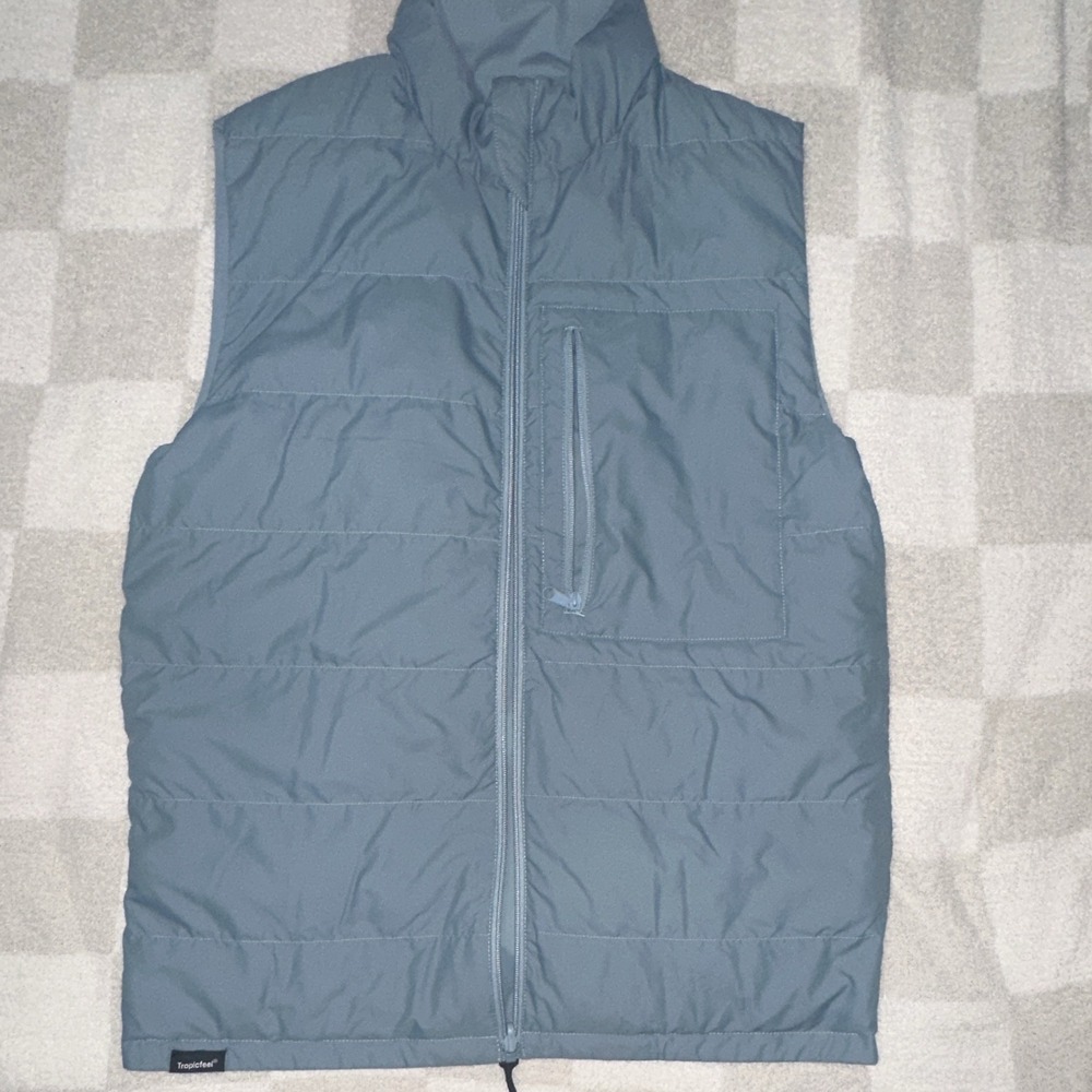 Tropicfeel Waterproof Vest Men NS40 Reversible Insulated Outdoor Gorpcore - Picture 8 of 9
